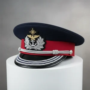 custom dress peaked caps for Army Navy Air Force and Police officers