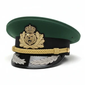 custom military uniform caps for Army Navy Air Force and Police headwear