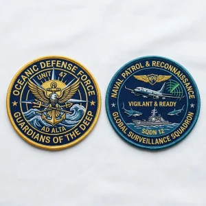 navy patches collaborative manufacturing prototype scalable production Sialkot Pakistan
