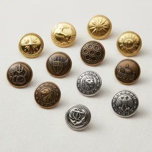 custom-shank-buttons-coat-blaze custom shank buttons for coats and blazers with antique finish