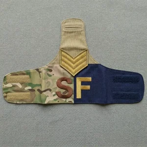 Custom Army Navy Air Force brassards military identification arm bands embroidered reflective supplier
