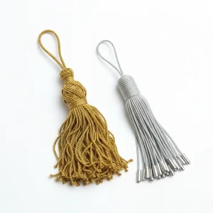 Ceremonial grade gold bullion tassels for Army Navy Air Force Police dress uniforms by Sharko Badge