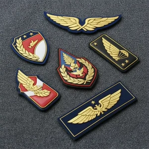 premium-3d-polymer-badge-custom-shape custom shape 3d polymer badge with detailed raised design
