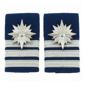 Professional aviation officer epaulettes for Army Navy Air Force Police flight uniforms by Sharko Badge