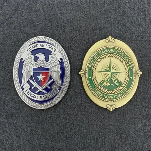 professional-custom-metal-badges-supplier Sharko Badge professional metal badge manufacturer facility in Sialkot Pakistan for Army Navy Air Force Police custom orders