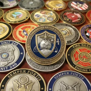 sharko-badge-premium-challenge-coin-manufacturer Premium custom challenge coins manufacturer collection for Army Navy Air Force Police